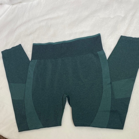 PINK Victoria's Secret Dark Teal Leggings - Picture 2 of 4